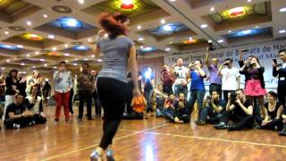 JORJET ALCOCER Exhibicion de PACHANGA en Bachata con Sentimiento 2012.MOV
