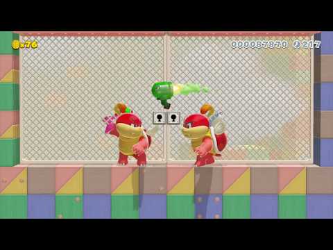 !3Dワールドの新アイテムロード!　New Item Road by ɛssα☆えすさ 🍄 Super Mario Maker 2 😶 No Commentary　⚿abe