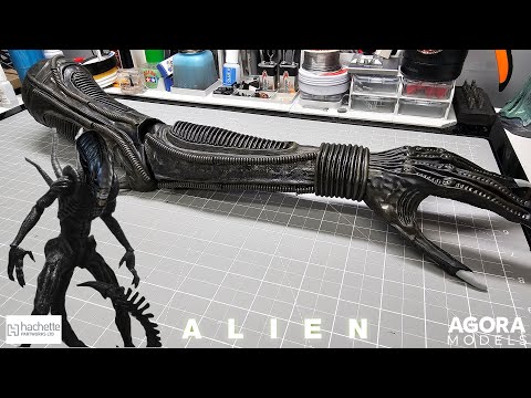 Build the 1:2 Scale Giger Xenomorph Alien - Pack 7 - Stages 45-52