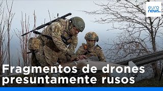 Rumanía halla fragmentos de drones presuntamente rusos