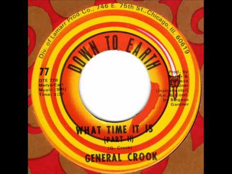 GENERAL CROOK  What time it is (instr.)  70s Soul
