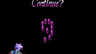 Freedom Planet - Game over：  Y or N