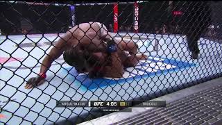 UFC 323 | Abdul-Malik con el primer sometimiento de la noche | Trocoli tapea en el primer rond