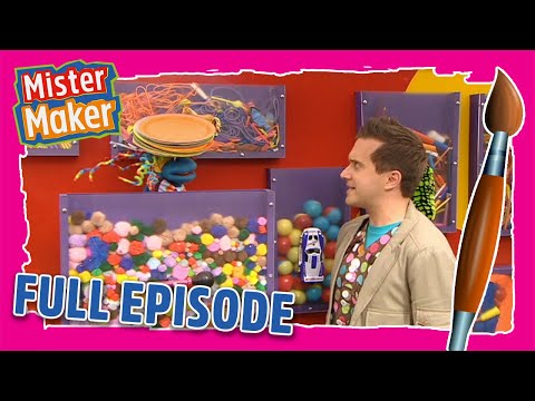 Giant Powder Paint Picture | Episode 2 | Full Episode | Mister Maker Comes To Town