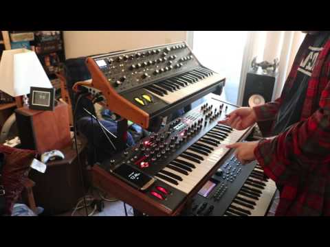 Moog Sub 37 filter vs. Prophet 12 filter