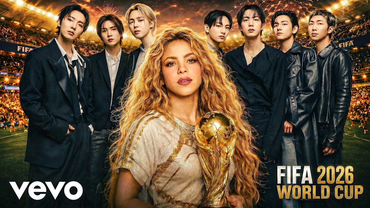 SHAKIRA X BTS – One World One Dream (Official FIFA World Cup 2026 Song) | Video Clip