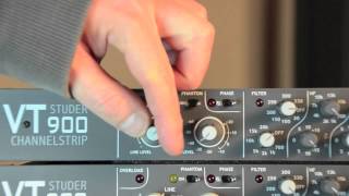 Video thumbnail for STUDER 900 Series Channelstrip | Racked by Vintagetools | VT900 by vintagetools