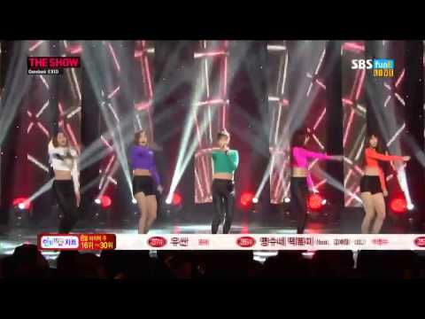 140902 [SBS The Show] EXID - Up & Down