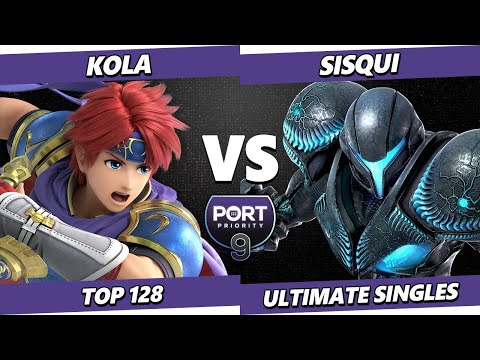 Port Priority 9 - Kola (Roy) Vs. Sisqui (Dark Samus) Smash Ultimate - SSBU