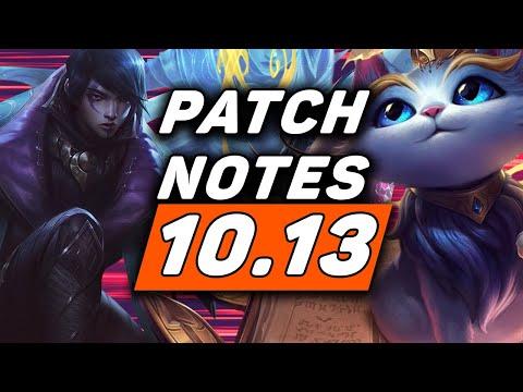Yuumi e Aphelios NERFED FINALMENTE | Análise ao Patch 10.13