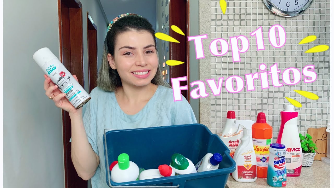 10 MATERIAIS DE LIMPEZA FAVORITOS | #PALOMASOARES