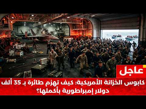 كابوس الخزانة الأمريكية: كيف تهزم طائرة بـ 35 ألف دولار إمبراطورية بأكملها؟