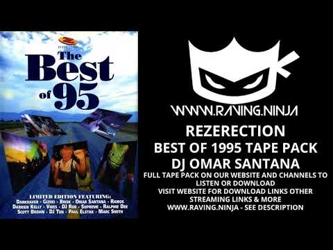 Rezerection Best of 95 Limited Edition Tape Pack Dj Omar Santana happy hardcore gabba bounc techno