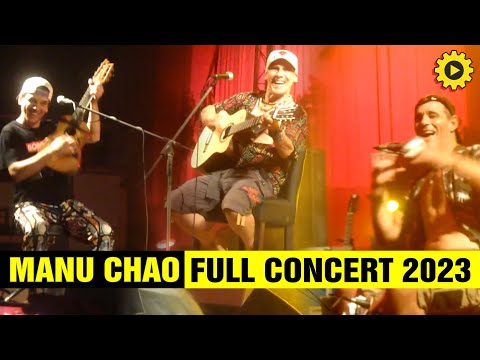 MANU CHAO - Full Concert [#live 20/9/2023 @Moni Lazariston - Thessaloniki - Greece]