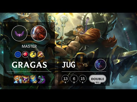 Gragas Jungle vs Rek'Sai - EUW Master Patch 12.1
