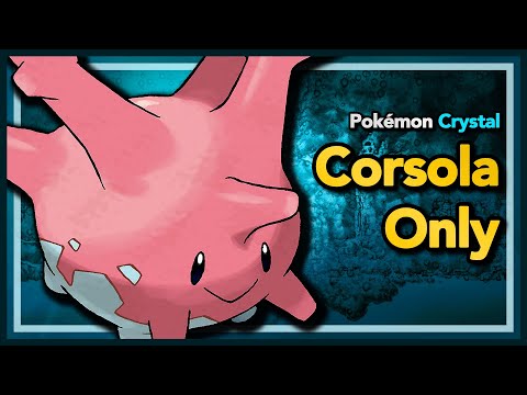 How fast can I beat Pokémon Crystal with only a Corsola? - Pokémon Crystal  Solo Run