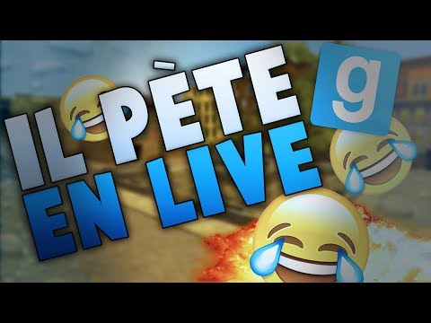 IL PÈTE EN LIVE + MENACE DE DDOS !