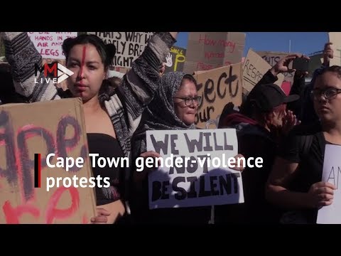 Thousands fill Cape Town streets for second day of gender violence protests