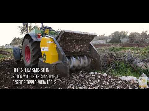 Agri World srl - stones crusher with tools FTCD