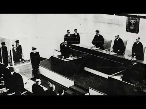 Archivradio 29.9.1960 Eichmann-Prozess in Vorbereitung – Interview mit Richter Moshe Landau