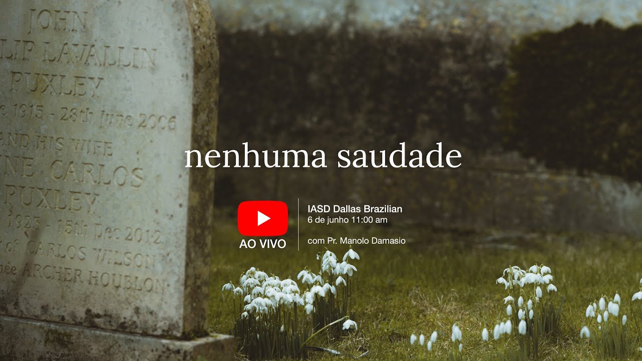 Sermão #124 | Nenhuma saudade (rei Jeorão) - Pr. Manolo Damasio