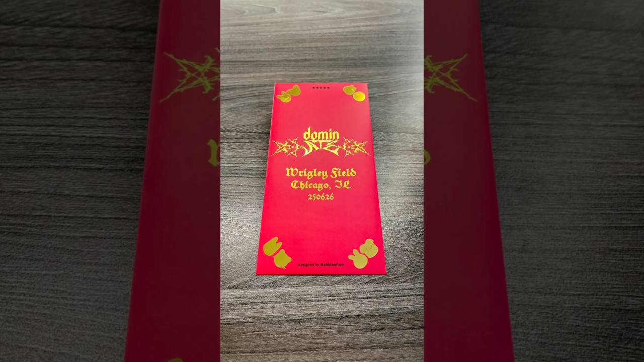Gold Foil Red Envelopes | Printed Envelopes with Metallic Gold Foil Stamping | Foil Red Envelopes