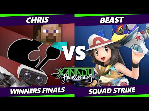Homecoming 500  Winners Finals - Chris Vs. Beast - Squad Strike - SSBU