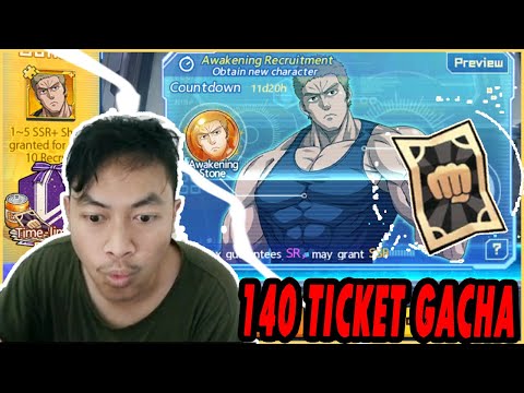 🔥🔥GACHA SSR+ TANKTOP MASTER DENGAN 140 BLACK TICKET [DUAL ORANGE] - ONE PUNCH MAN The Strongest