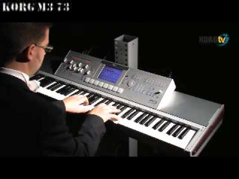 Korg M3 73 Demo
