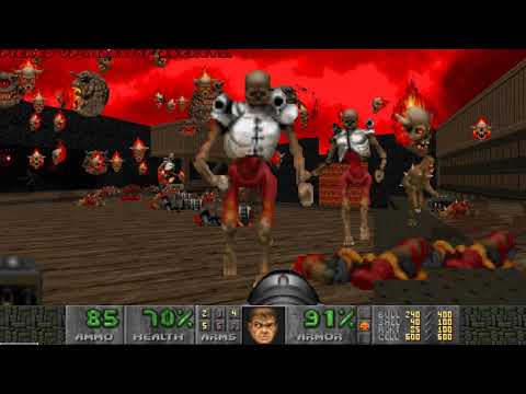 Doom 2 Chillax2 - MAP 4 UV-MAX [TAS] in 15:23