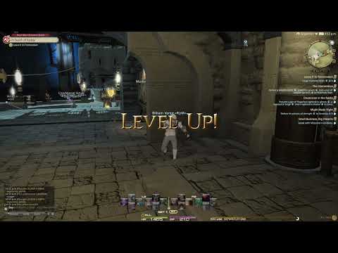 FFXIV: Leveling Blacksmith to 60 via job quests.