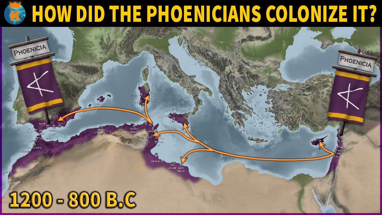 Where were the Phoenicians from, what was their contribution to ocean