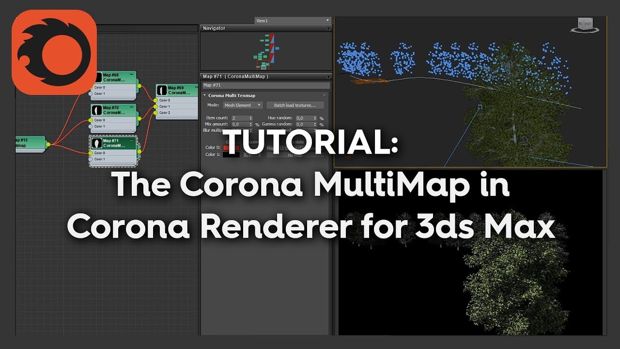 Corona Renderer for 3ds Max MultiMap Tutorial