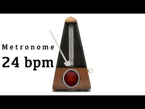 Metronome 24 bpm 🎼
