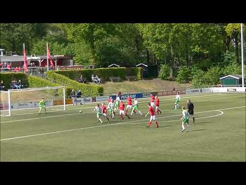 Doelpunt Dylan tegen Excelsior '31 en Urk JO19 1