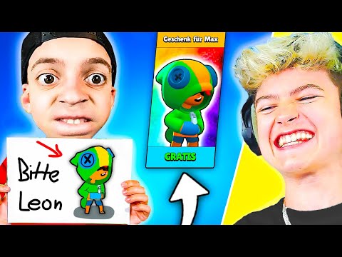 ER muss ALLES KAUFEN was KLEINER BRUDER MAX ZEICHNET (-499€) 🤬 in Brawl Stars