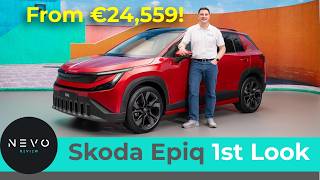 Skoda Epiq - B SUV EV with Epic Features and starting at €24,559!