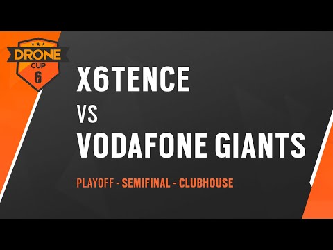 R6 DRONE CUP Semifinal (BO3) Partido 2 - X6tence vs Vodafone Giants #R6DroneCup