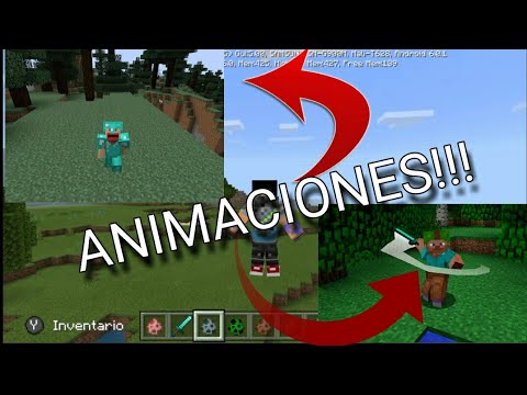 YA SALIO EL MEJOR PACK DE ANIMACIONES PARA MINECRAFT PE 2019