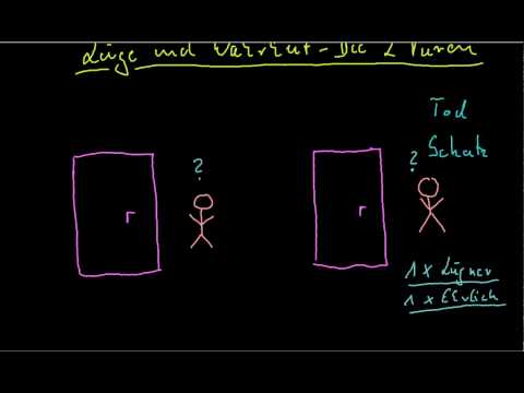 Kleiner IQ Test  II - Lüge und Wahrheit. Die 2 Türen