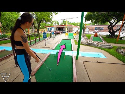 Elisha's Hole In One Luck Is Crazy At This Course!