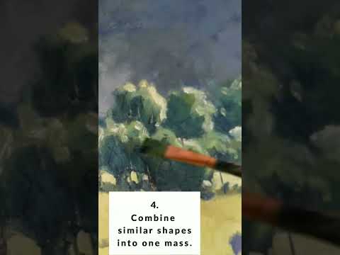 5 Quick Brushwork Tips for Painting Trees