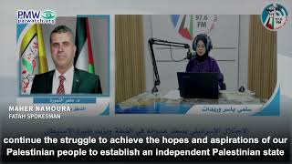 Maher Namoura saying Israel will come to an end