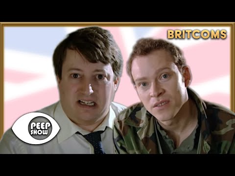 Mark Runs Away From His Issues | Peep Show | BRITCOMS