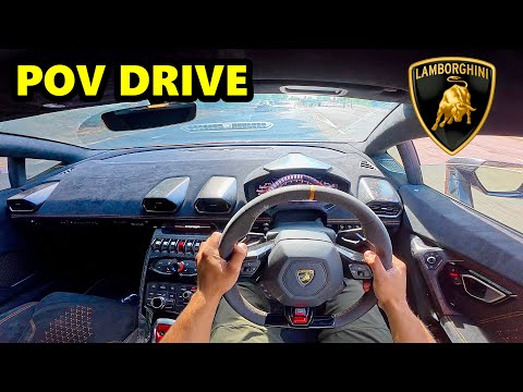 POV DRIVE IN MY LAMBORGHINI HURACAN PERFORMANTE