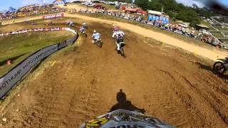preview picture of video 'GoPro HD: Josh Grant Moto 2 Lap 2012 Lucas Oil Pro Motocross Championship High Point'