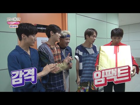 [Showchampion behind EP.106] Slam Show ChamDunk Gift to number one