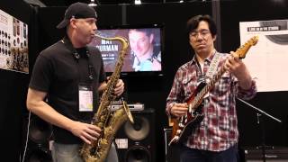 Tenor Madness - Unbelievable guitar and sax duet Tomo Fujita and James Calandrella