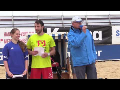 Beachhandball für Damen, Herren und männliche A-Jugend – Die Eröffnung