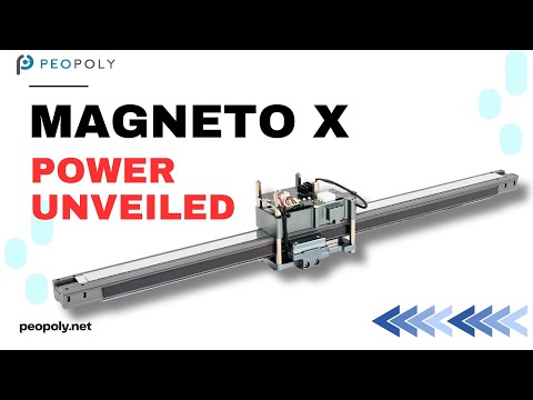 Explore the components that make up the Magneto X linear motor